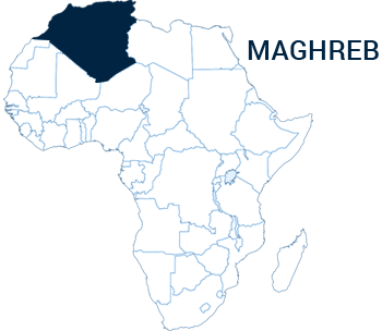 map maghreb
